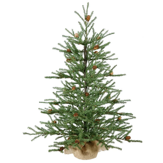 Vickerman 42" Carmel Pine Unlit Artificial Christmas Tree