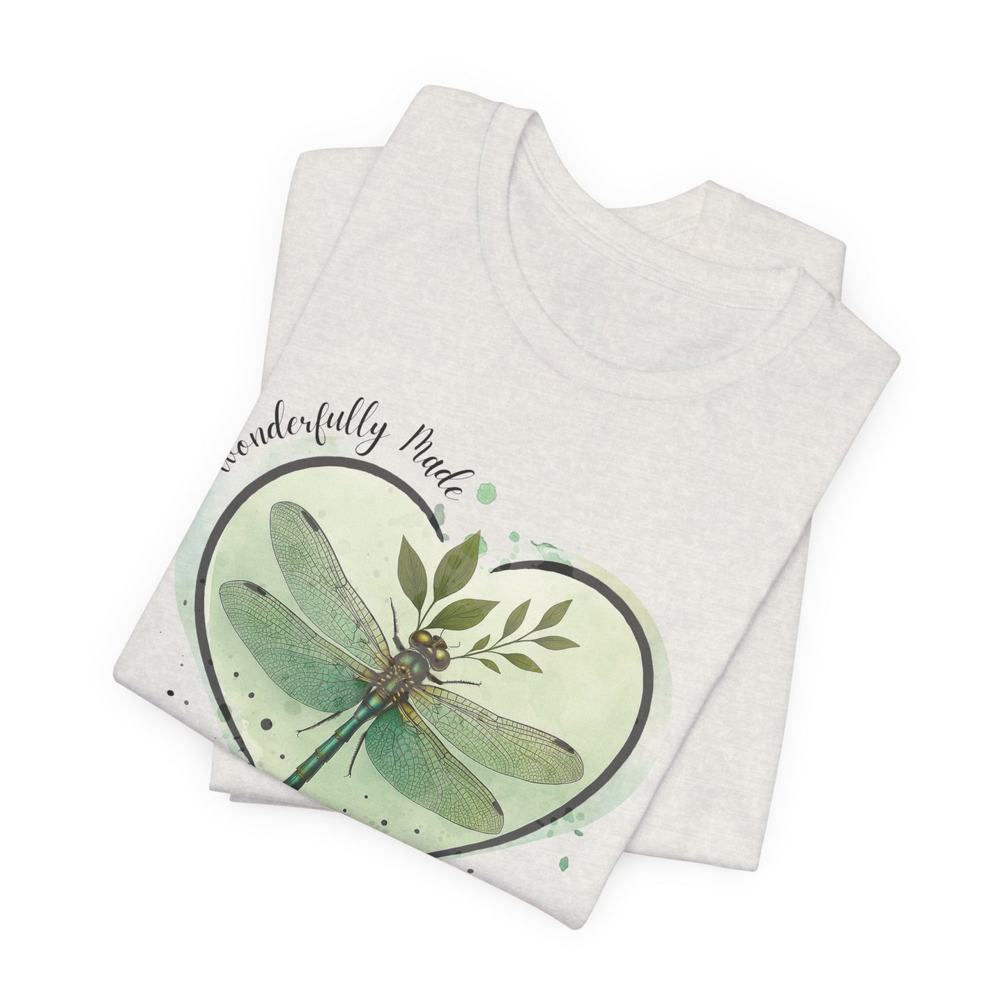 RELAXED FIT - Wonderfully Made Dragonfly Shirt – Christian Heart Tee