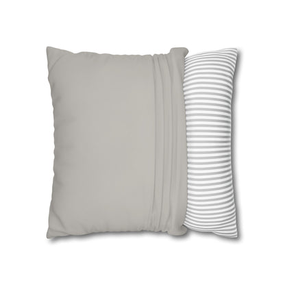 Soft Stone Pillow Cover | Solid Canvas Neutral, Spring 2026 Color Palette