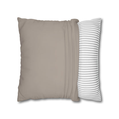 Mushroom Pillow Cover | Solid Canvas Neutral, Spring 2026 Color Palette