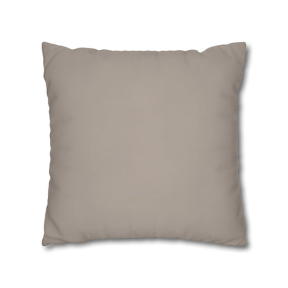 Mushroom Pillow Cover | Solid Canvas Neutral, Spring 2026 Color Palette