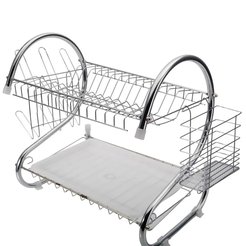 2-Tier Dish Rack Dish Drying Rack