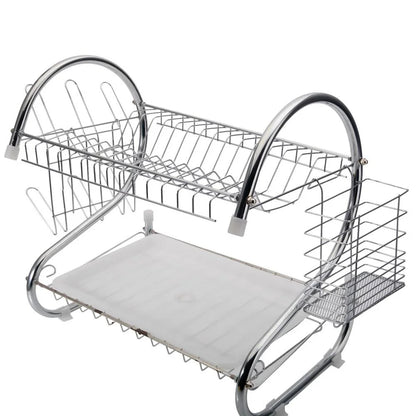 2-Tier Dish Rack Dish Drying Rack