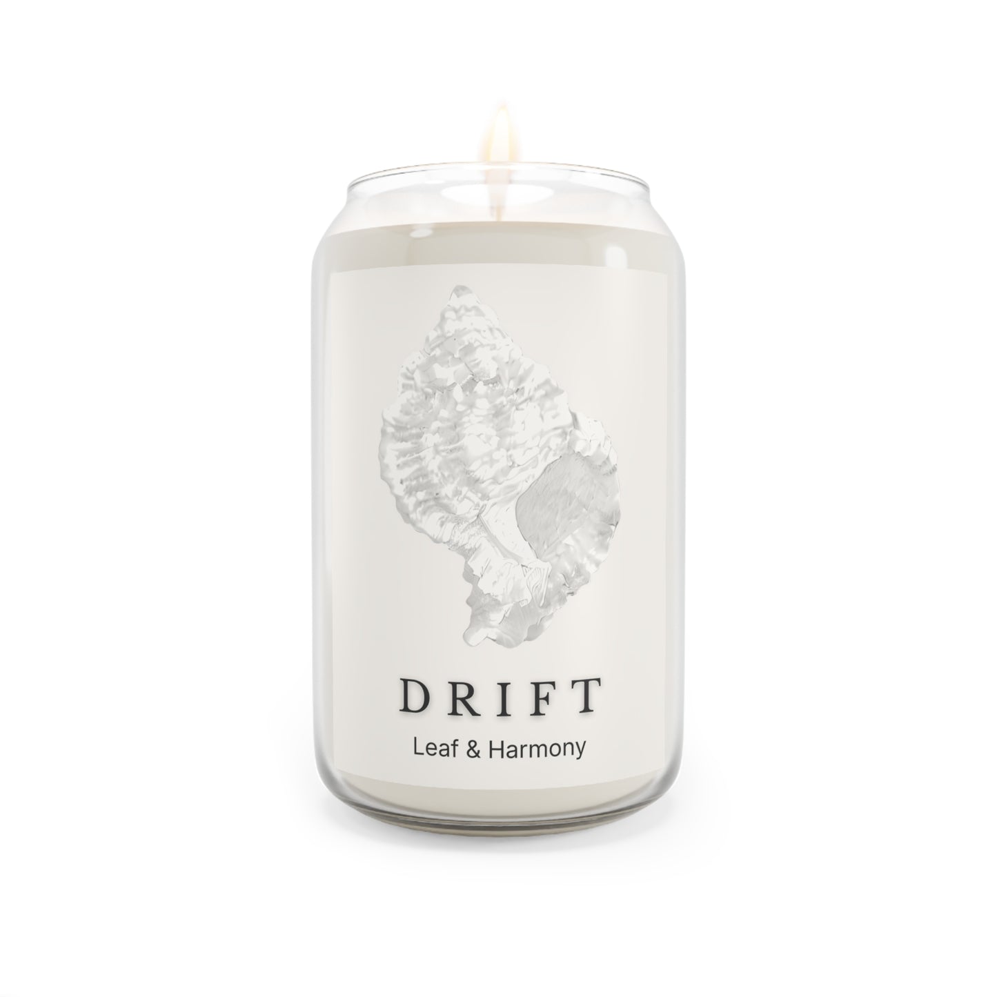 Drift Soy Candle | Fresh Sea Breeze Scent | Coastal Minimal Candle | 13.75 oz Natural Soy Wax | Relaxing Home Gift