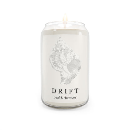 Drift Soy Candle | Fresh Sea Breeze Scent | Coastal Minimal Candle | 13.75 oz Natural Soy Wax | Relaxing Home Gift