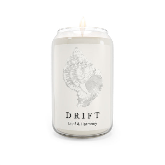 Drift Soy Candle | Fresh Sea Breeze Scent | Coastal Minimal Candle | 13.75 oz Natural Soy Wax | Relaxing Home Gift