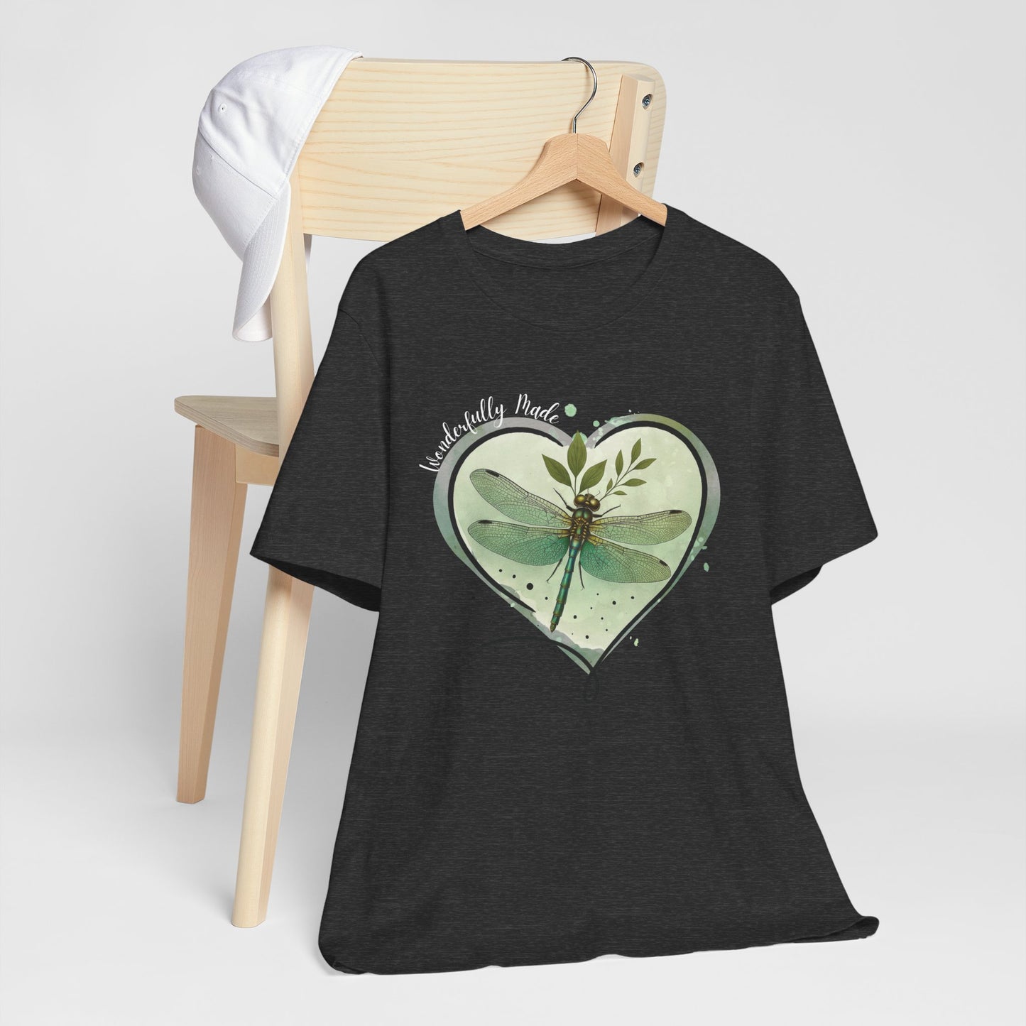 RELAXED FIT - Wonderfully Made Dragonfly Shirt – Christian Heart Tee
