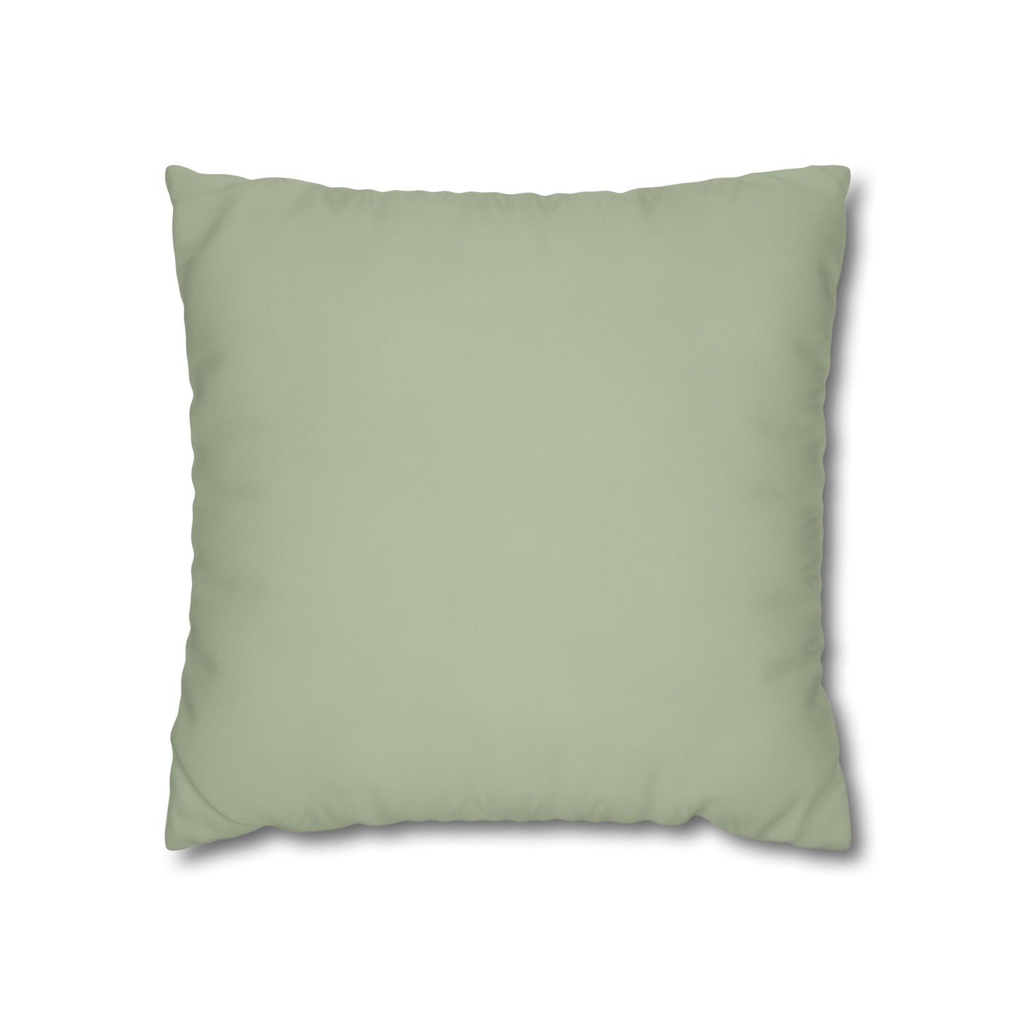 Pale Moss Pillow Cover | Solid Canvas Neutral, Spring 2026 Color Palette