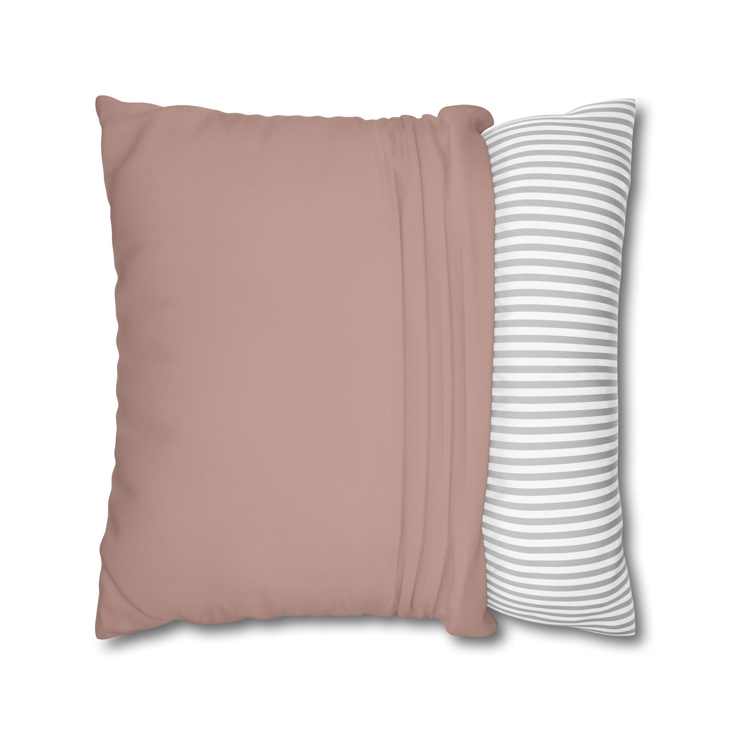 Clay Blush Pillow Cover | Solid Canvas Neutral, Spring 2026 Color Palette