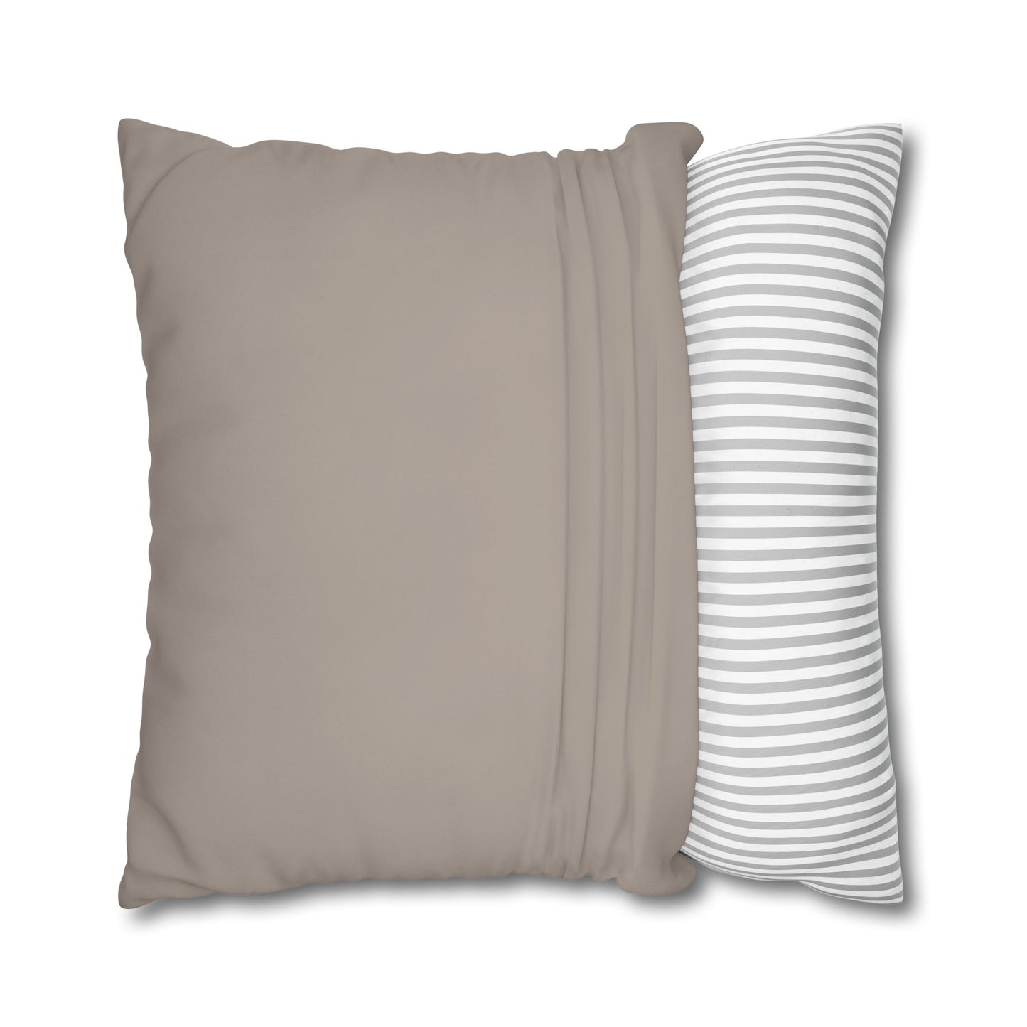 Mushroom Pillow Cover | Solid Canvas Neutral, Spring 2026 Color Palette