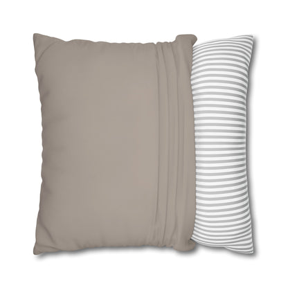 Mushroom Pillow Cover | Solid Canvas Neutral, Spring 2026 Color Palette