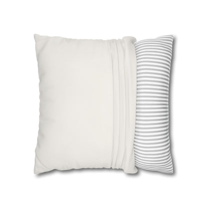 Warm Ivory Pillow Cover | Solid Canvas Neutral, Spring 2026 Color Palette