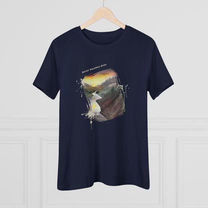 Rocky Mountain High T-Shirt – Hand-Painted Landscape Tee