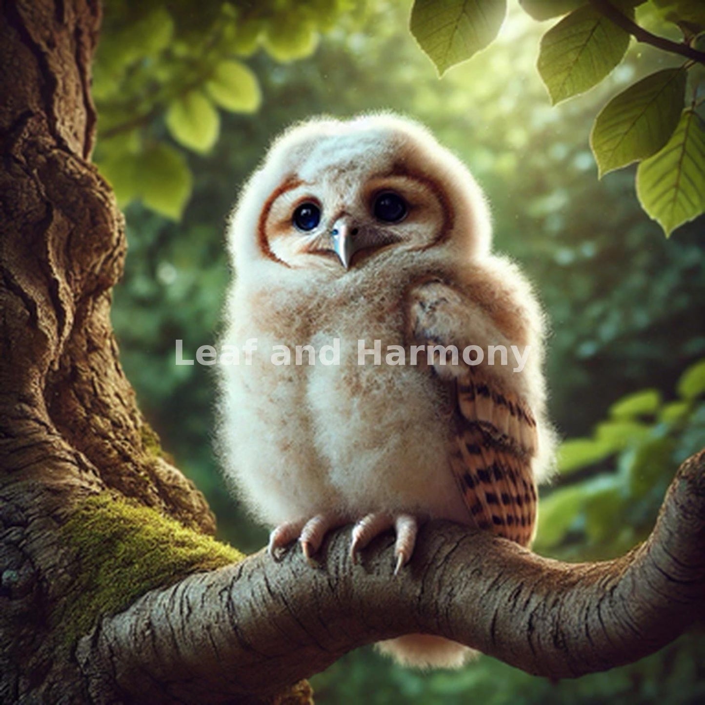 Baby Owl Wall Art