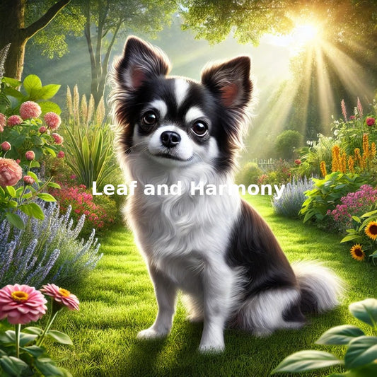 Chihuahua in Garden Wall Art