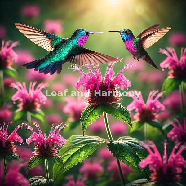 Frolicking Hummingbirds Wall Art