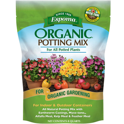 Organic Potting Soil Mix -8 QT