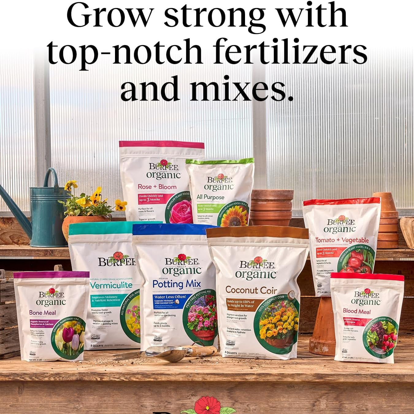  Burpee Organic Fertilizers & Potting Mixes – Premium Nutrition for Healthy Gardens