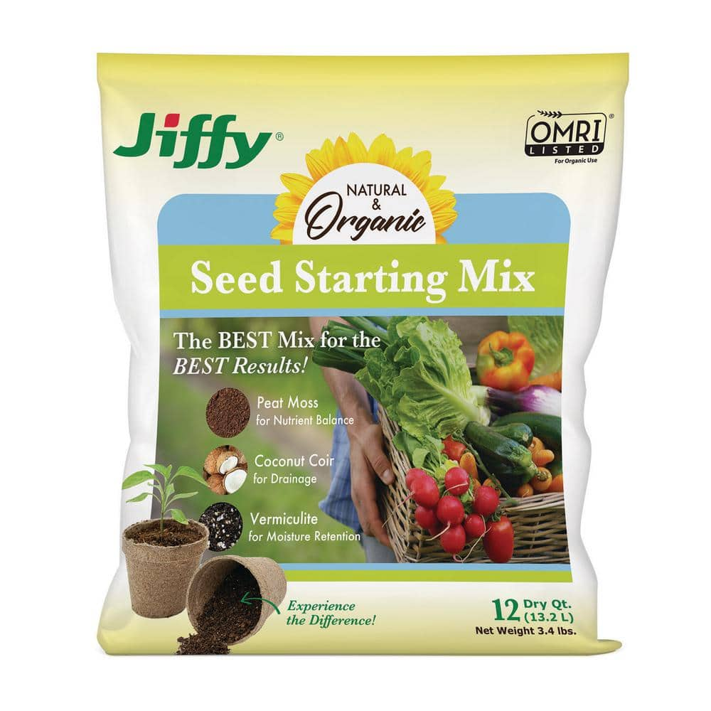 12 Qt. Organic Seed Starting Mix – Professional Nursery Grade